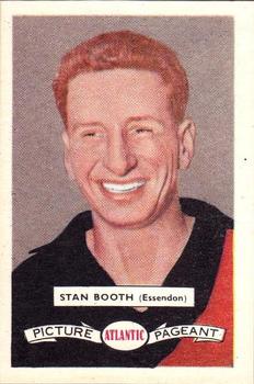 1958 Atlantic Petrol Stations Victorian League Stars #55 Stan Booth Front